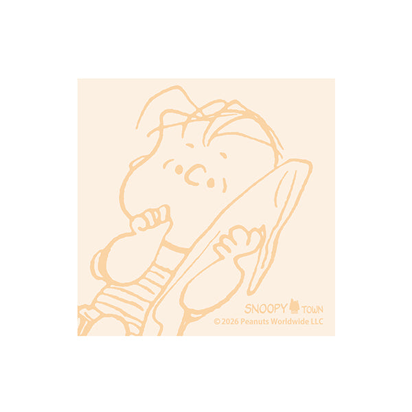 スヌーピー 4層ブロックメモ (SNOOPY＆LINUS FLAG)