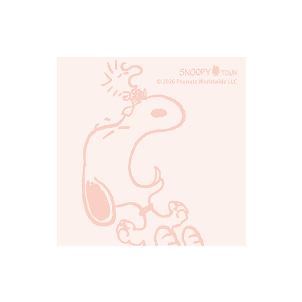 スヌーピー 4層ブロックメモ (SNOOPY＆LINUS FLAG)