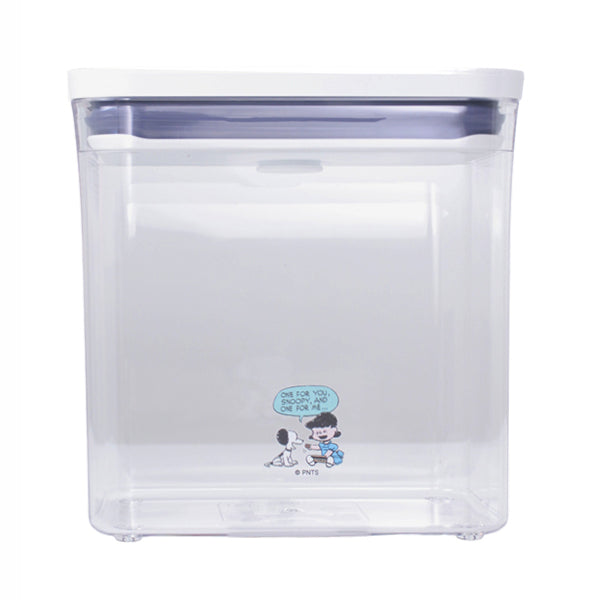 Peanuts LIFE&TIMESオリジナル　「OXO」コラボレーション　ポップコンテナ (レクタングルショート1.6L)