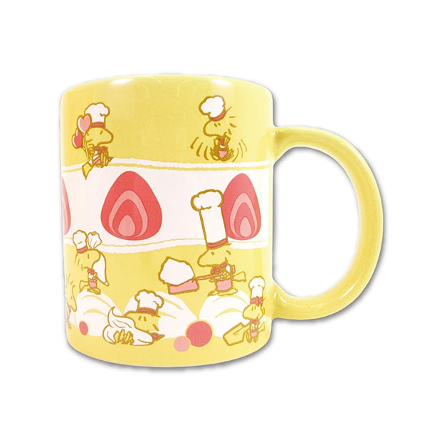 スヌーピー 蓋付きマグカップ (BAKING IS FUN!)