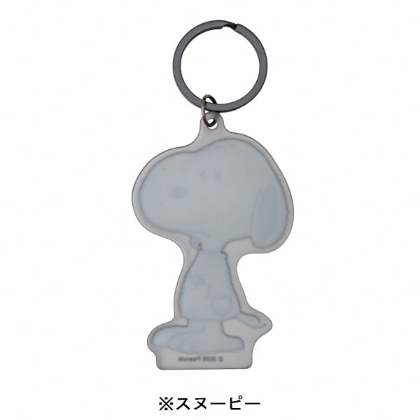 スヌーピー 染色アクリルキーホルダー (Tシャツシリーズ)