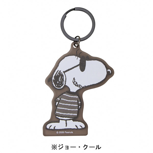 スヌーピー 染色アクリルキーホルダー (Tシャツシリーズ)