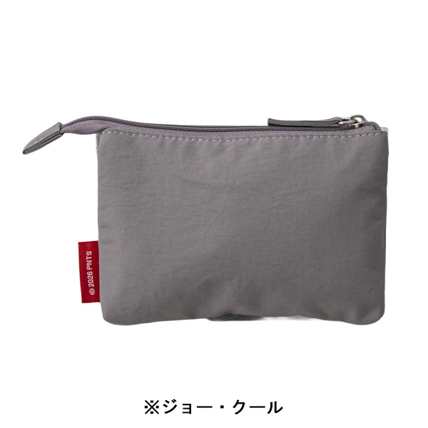 スヌーピー 3ポケットポーチ mini (Tシャツシリーズ)