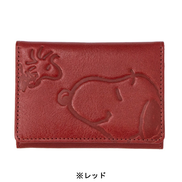 スヌーピー ファスナー付パスケース (スマイルシリーズ)
