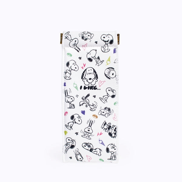 スリムキャンディポーチ・PEANUTS (I Like/WHT)
