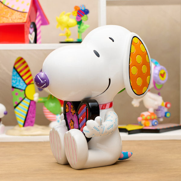 ROMERO BRITTO 『PEANUTS フィギュア』 (Snoopy Heart Statue)