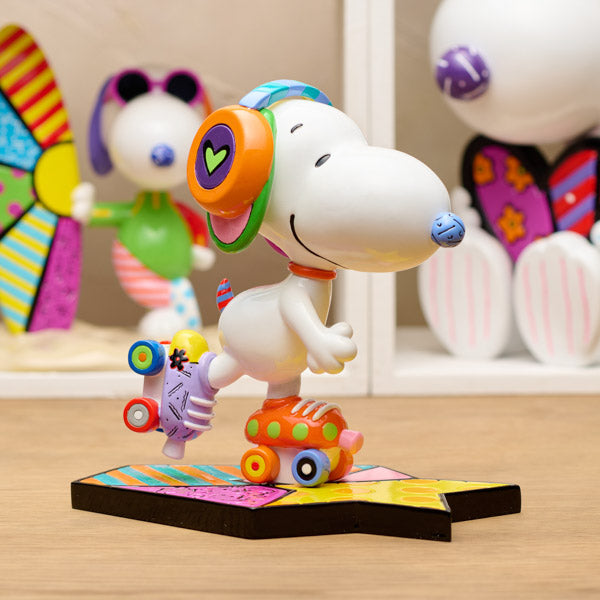 ROMERO BRITTO 『PEANUTS フィギュア』 (Snoopy Roller Skate)