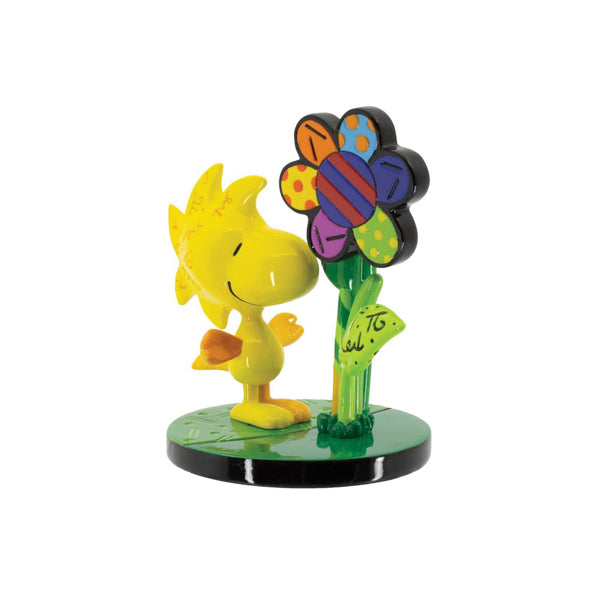 ROMERO BRITTO 『PEANUTS フィギュア』 (Mini Woodstock Flower)