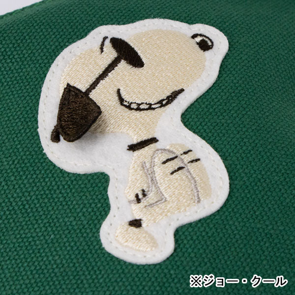 スヌーピー 舟形ポーチ (耳ぴょこ 立体刺繍シリーズ)