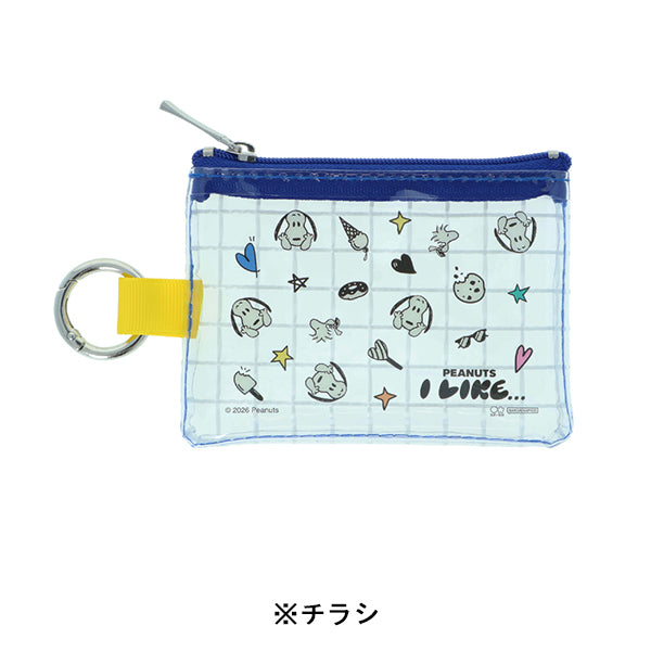 スヌーピー クリアミニポーチ (PEANUTS I LIKE…)