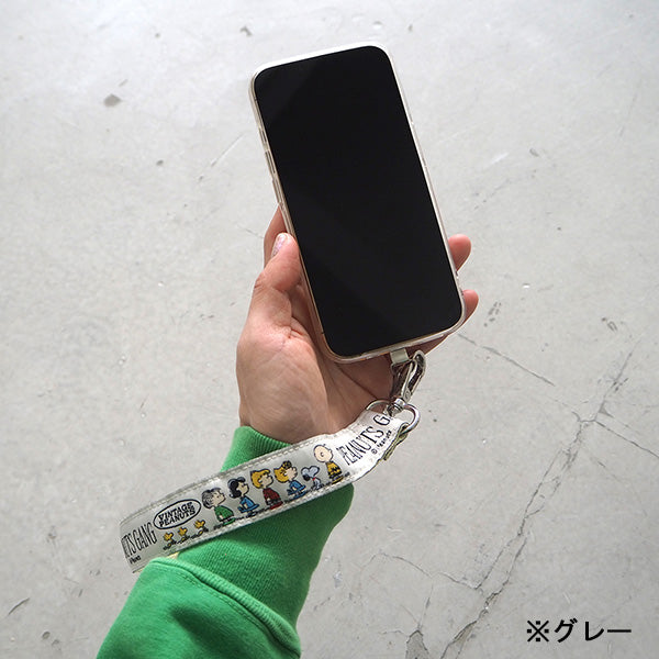 スヌーピー ストラップ付ショッパーバッグ