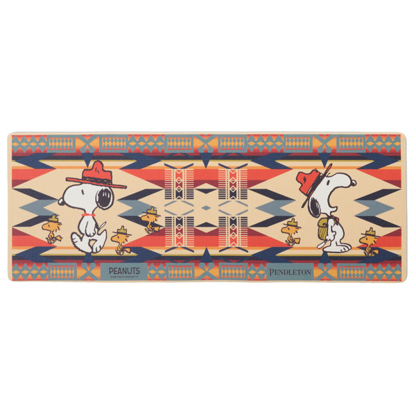 PEANUTS PENDLETON　PVCロングマット (ファイアーレジェンド／約45×120cm)