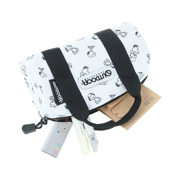 PEANUTS×OUTDOOR PRODUCTS ペンケース (ロールボストン／ホワイト)