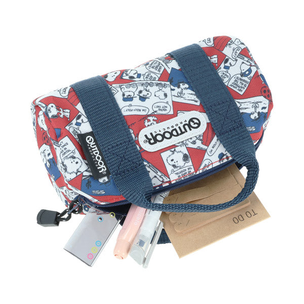 PEANUTS×OUTDOOR PRODUCTS ペンケース (ロールボストン／コミック)