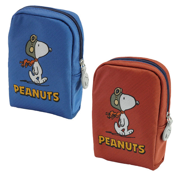 PEANUTS／コスメポーチ　(フライング・エース柄)