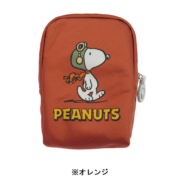 PEANUTS／コスメポーチ　(フライング・エース柄)