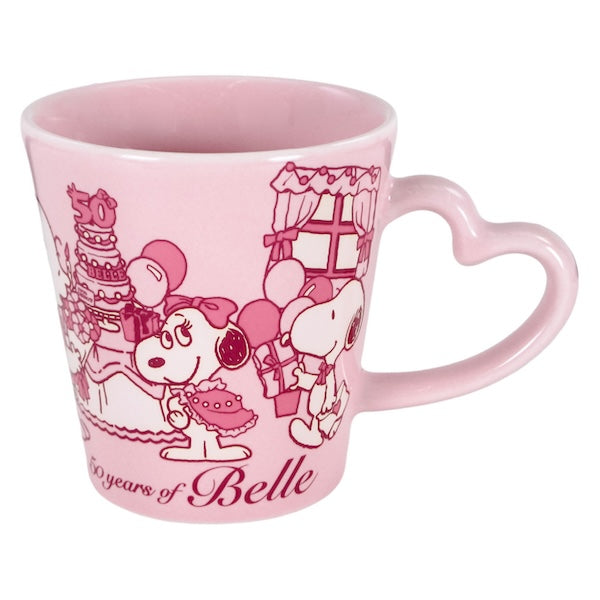 スヌーピー ハートマグ　(BELLE 50th)