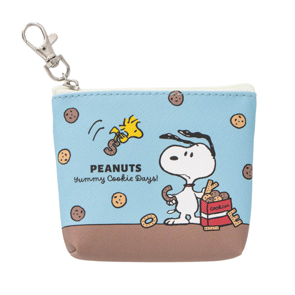 スヌーピープチポーチ Yummy Cookie Days! (水色)