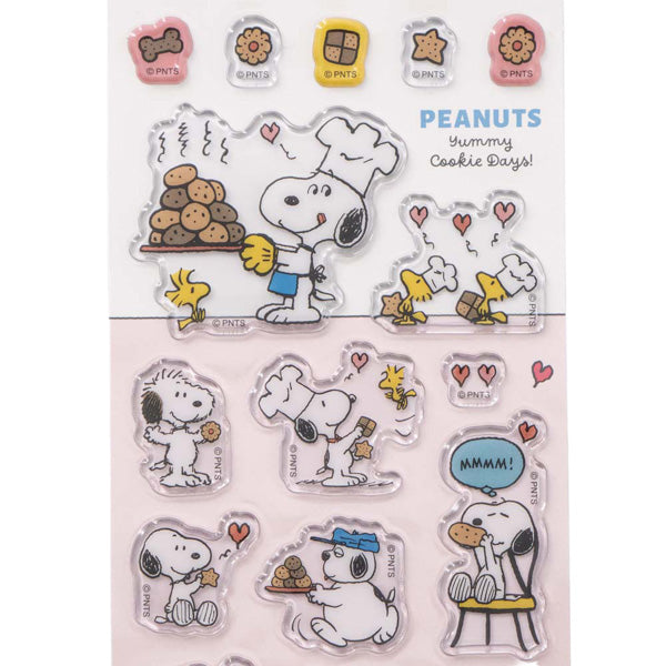 スヌーピーキャンディシール Yummy Cookie Days! (ピンク)