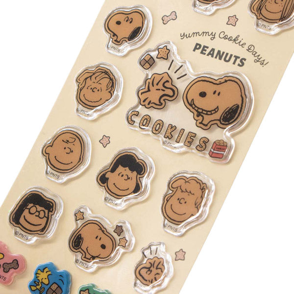 スヌーピーキャンディシール Yummy Cookie Days! (黄色)