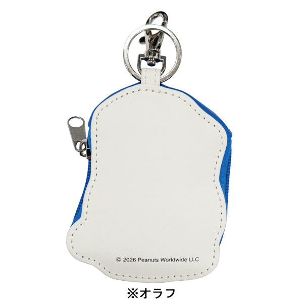 スヌーピー ダイカットコインケースキーホルダー
