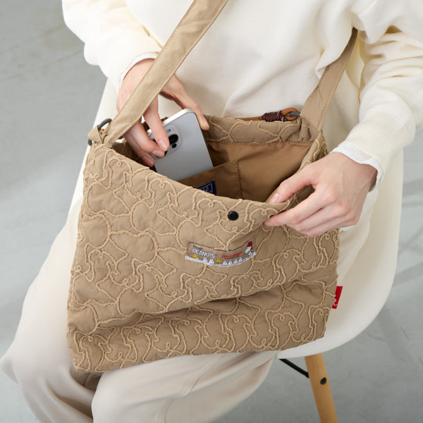 PEANUTS ROOTOTE スクエア2way キルト (1N)