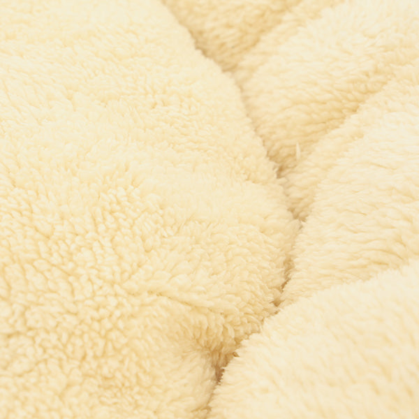 スヌーピークッキー柄ボアラウンドベッド