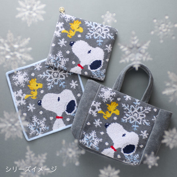 【おかいものSNOOPY限定】※11月6日発売※FEILERハンカチ（SNOOPY SNOW CRYSTAL WHITE）