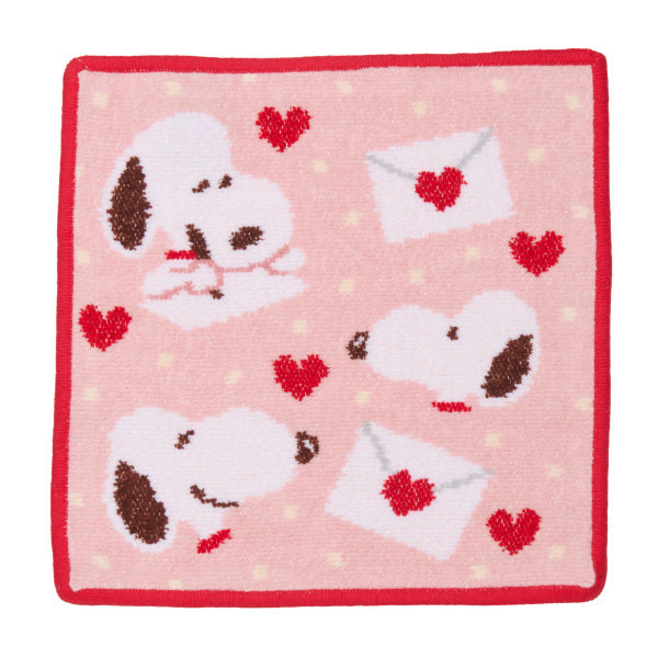 【おかいものSNOOPY限定】※11月6日発売※FEILERハンカチ（SNOOPY LOVE LETTER）