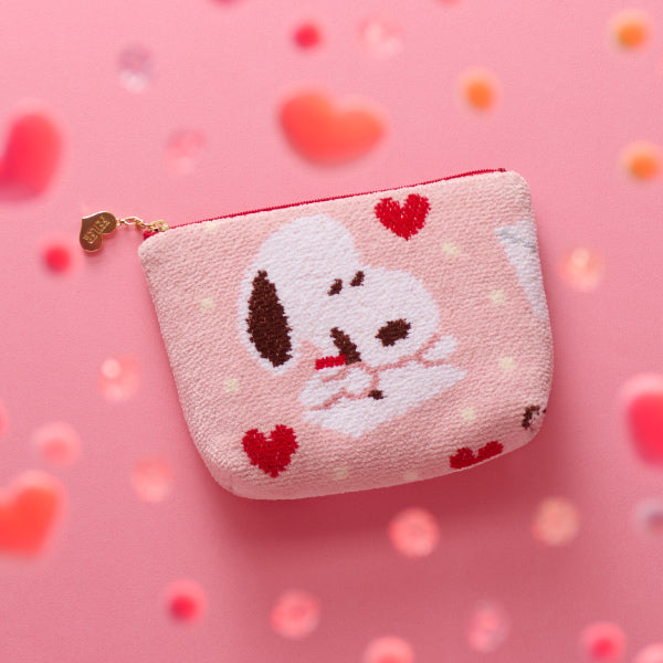 【おかいものSNOOPY限定】※11月6日発売※FEILER舟形ポーチ（SNOOPY LOVE LETTER）